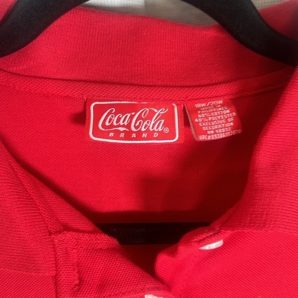 COKE BRAND VINTAGE POLO SIZE(18W) - Picture 3 of 5